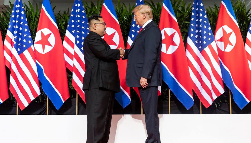 Trump and Kim at Summit
