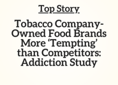 wi-fl-ga-mi-oh Top Story: Tobacco Company-Owned Food Brands More ‘Tempting’ than Competitors: Addiction Study