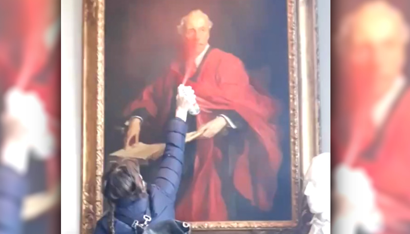 Lord Balfour of Cambridge portrait destroyed by vandal