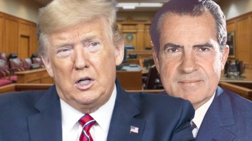 Donald Trump and Richard Nixon