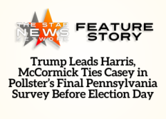 TSNN Featured: Trump Leads Harris, McCormick Ties Casey in Pollster’s Final Pennsylvania Survey Before Election Day